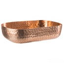 Bowl Hammered Surface Aluminium Copper Look 1.4 L