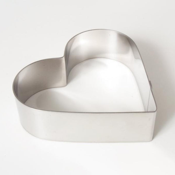 Professional Cake Ring Heart Shape - Serves up to 10 people