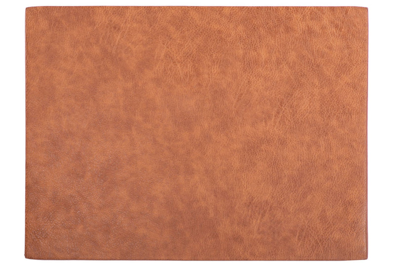 TROJA Placemat, Rectangular Vegan Leather, 33 x 45 cm