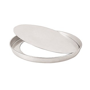 Round Pie Baking Plate With Removable Bottom / Oven - Aluminium 