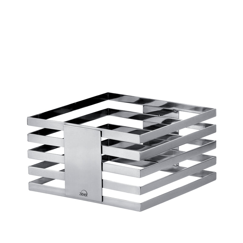 Squareline Buffet stand 13.5cm - Stainless Steel Bright
