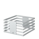 Squareline Buffet stand 13.5cm - Stainless Steel Matt White