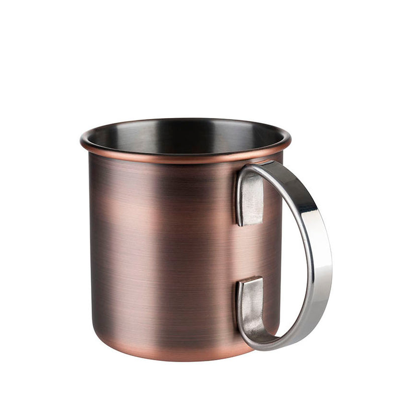 Barrel Mug / Moscow Mule / Metal Glass - Cocktail - Bartender / Bar Tools- Copper Matt - APS Germany