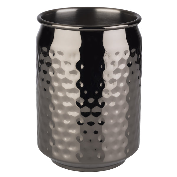 Cool Barrel Mug S/S Cup, Hammered Gunmetal Look, Glossy 0.35 L