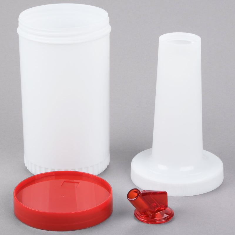 Pour Bottle with lid 1liter - Red