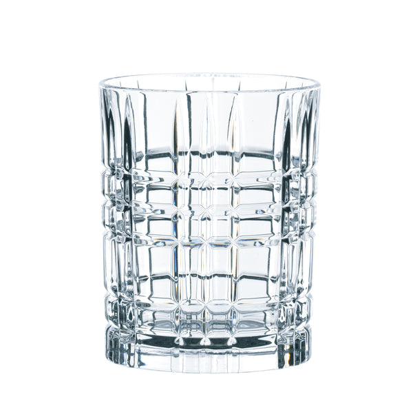 Nachtmann Highland Whisky Tumbler Square Crystal Glass 345ml