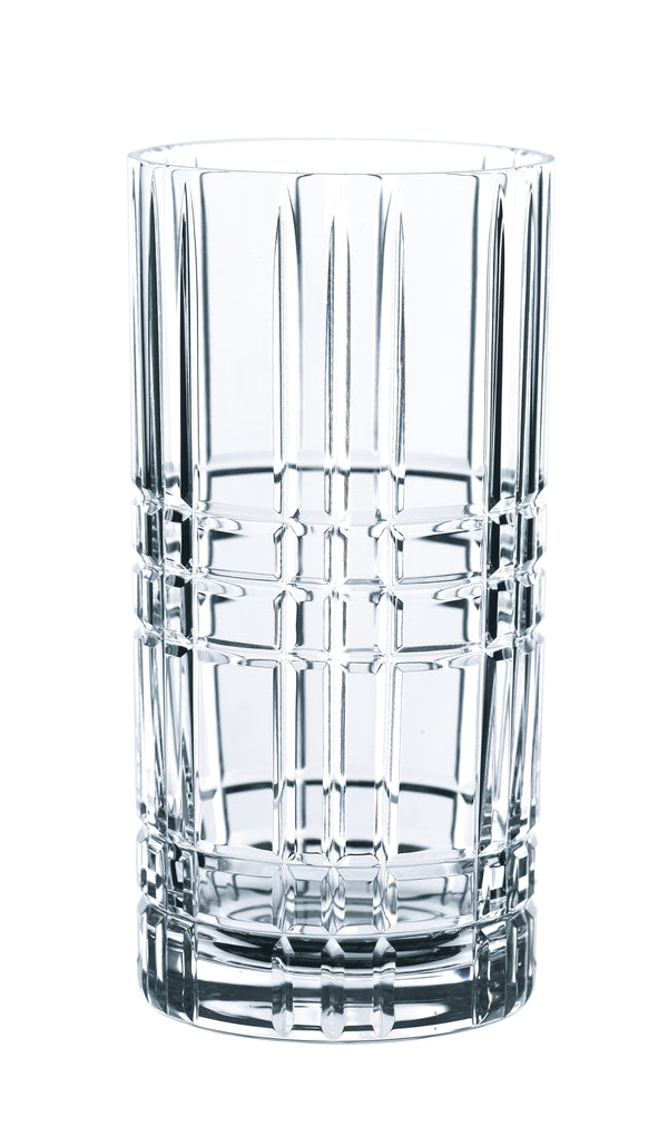 Nachtmann Highland Long Drink Square Crystal Glass 445ml