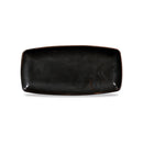 X Squared Platter 29.5x15cm - Black Sparkle