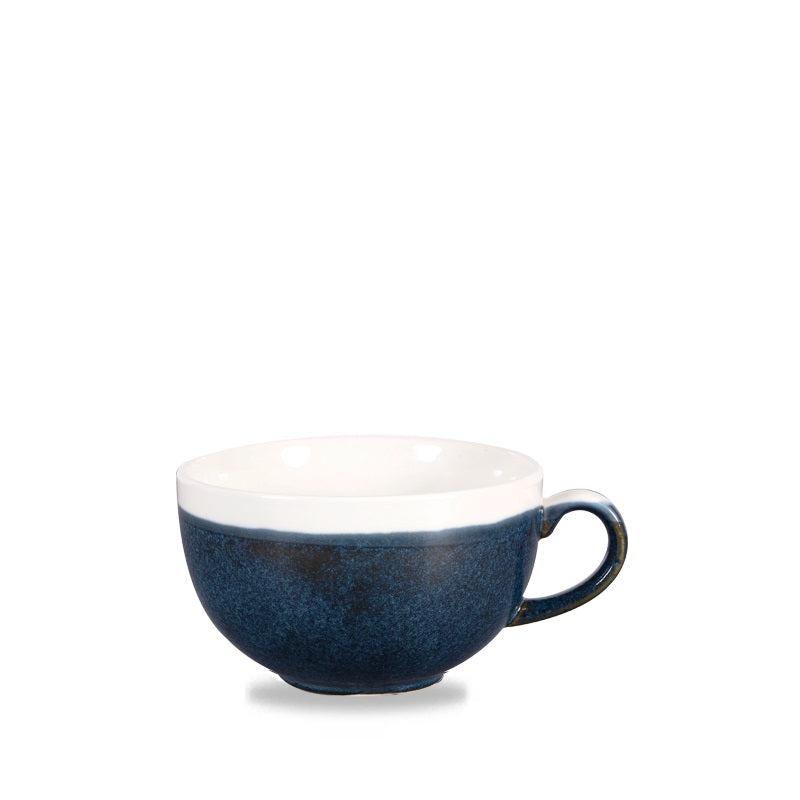 Monochrome Sapphire Blue Cappuccino Cup 340ml