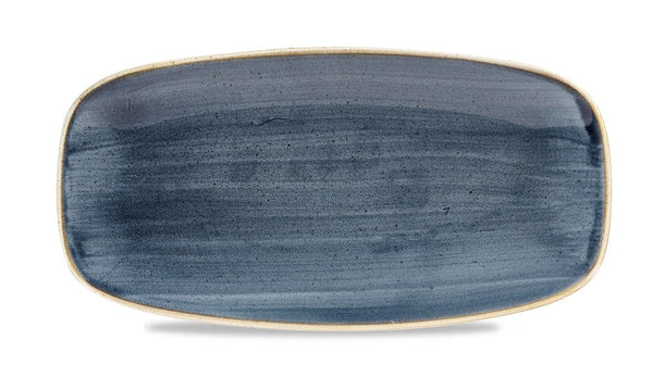 Stonecast Blueberry Chefs’ Oblong Plate 35.5 x 18.9cm