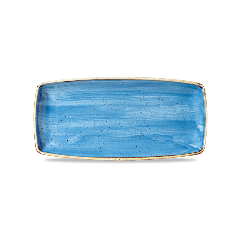 Stonecast Platter 35.5x18.5cm - Cornflower Blue