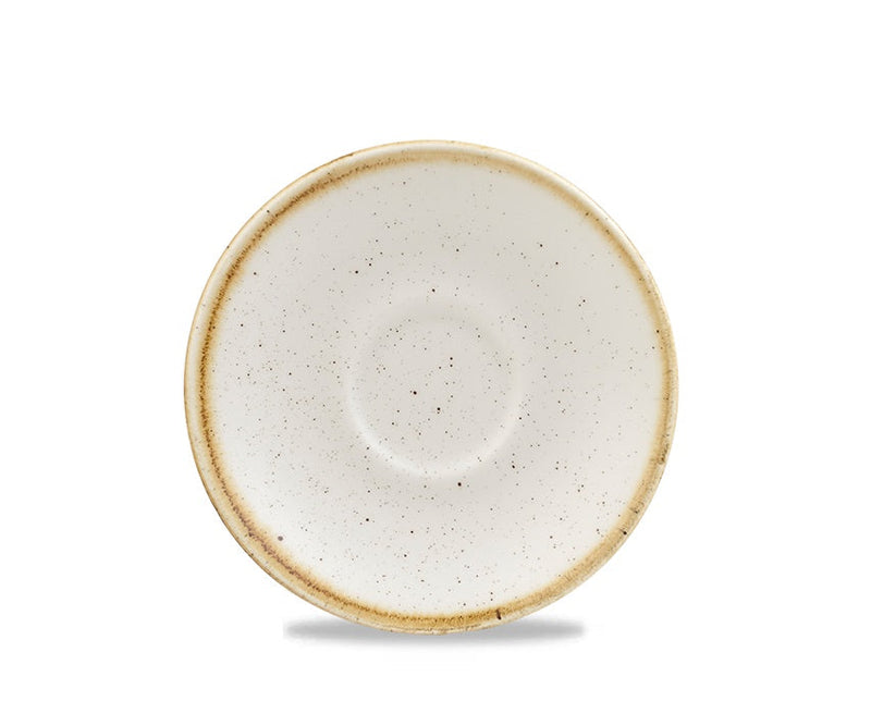 Stonecast Barley White Espresso Saucer 11.8cm
