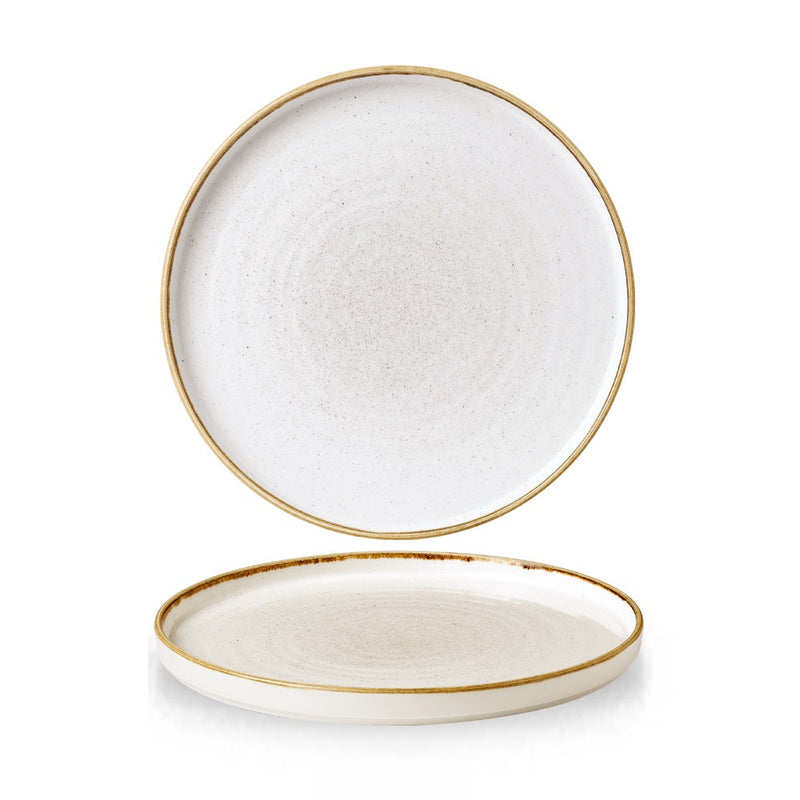 Stonecast Barley White Walled Plate 26 cm