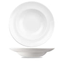 Equation Rimmed Bowl 596ml - White