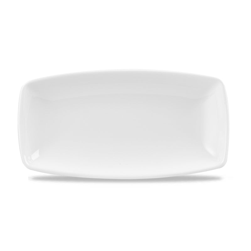 X Squared Platter 35x18.5cm - White