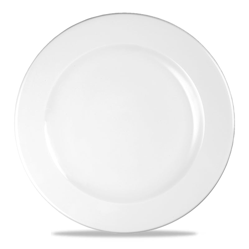 Profile Rimmed Plate 27.6cm - White