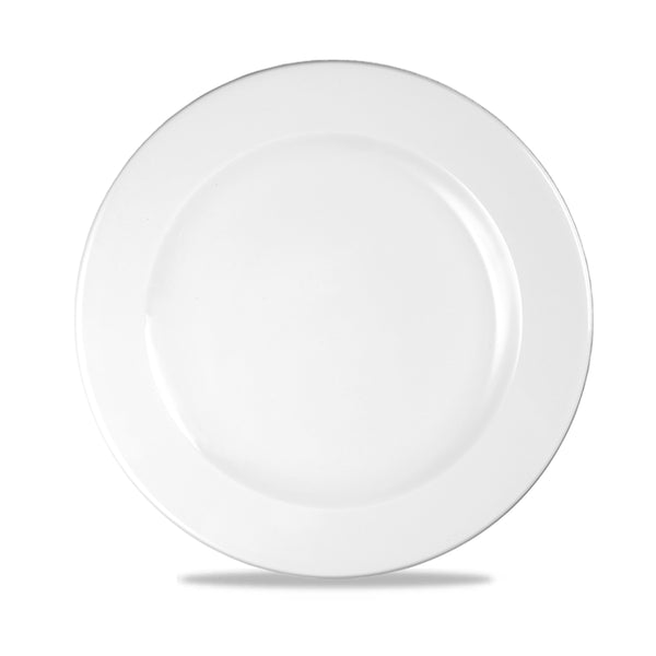 Profile Rimmed Plate 27.6cm - White