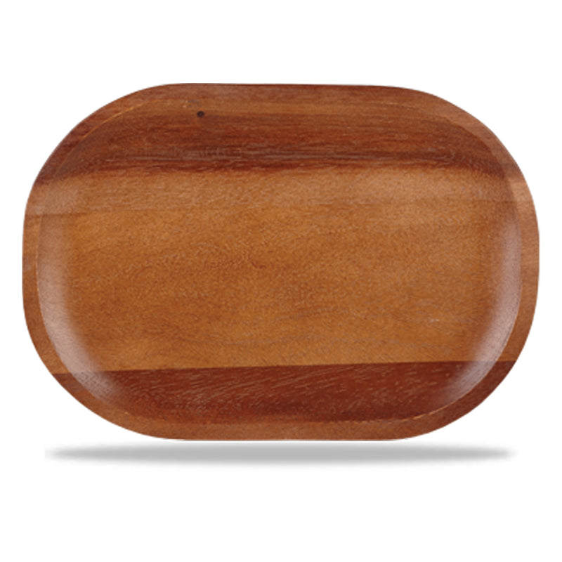 Large Oval Wooden Board - Acacia Wood