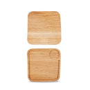 Medium Square Serving Board - Oak Wood