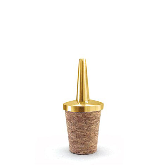 Pourer for Dash bottle - Premium Cork - Gold Plated - Cocktail Kingdom USA
