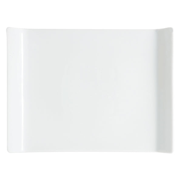 Michele Melamine Platter 65x45cm - White