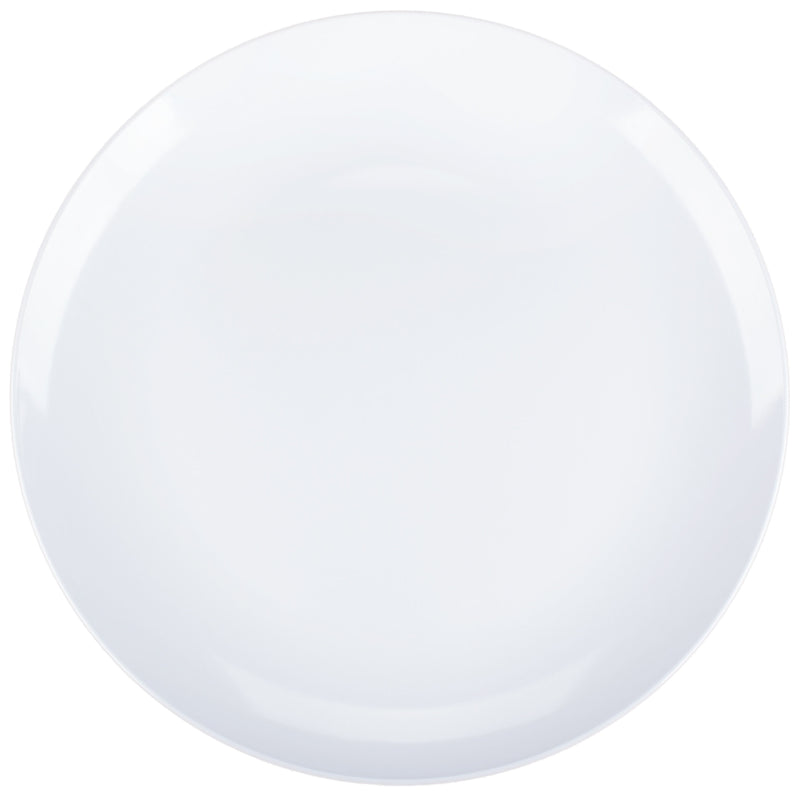 Round Melamine Display Platter 60cm - White