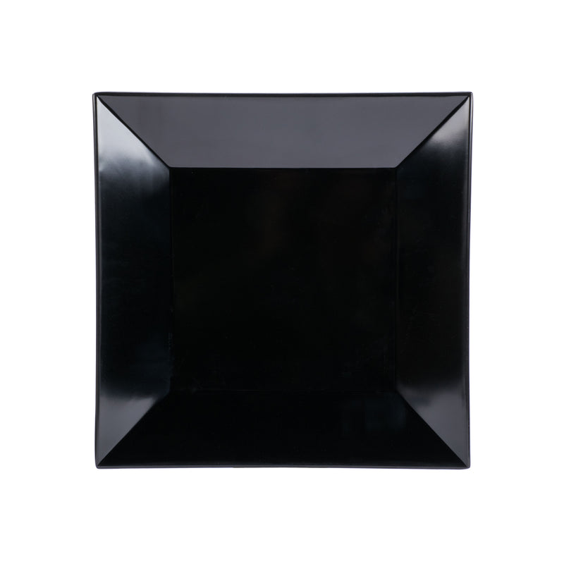 Square Melamine Platter 36cm - Black