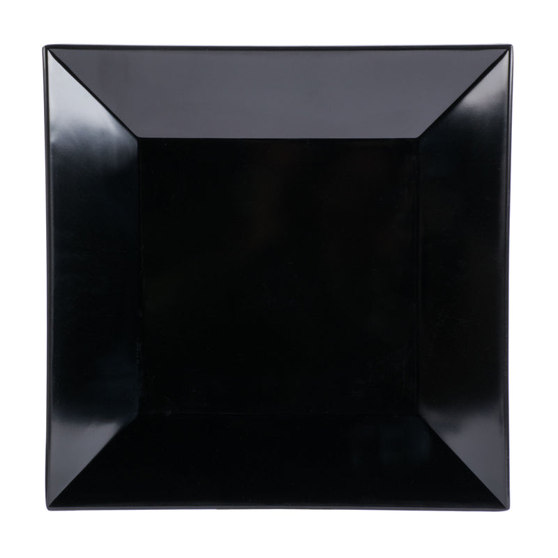 Square Melamine Platter 41cm - Black