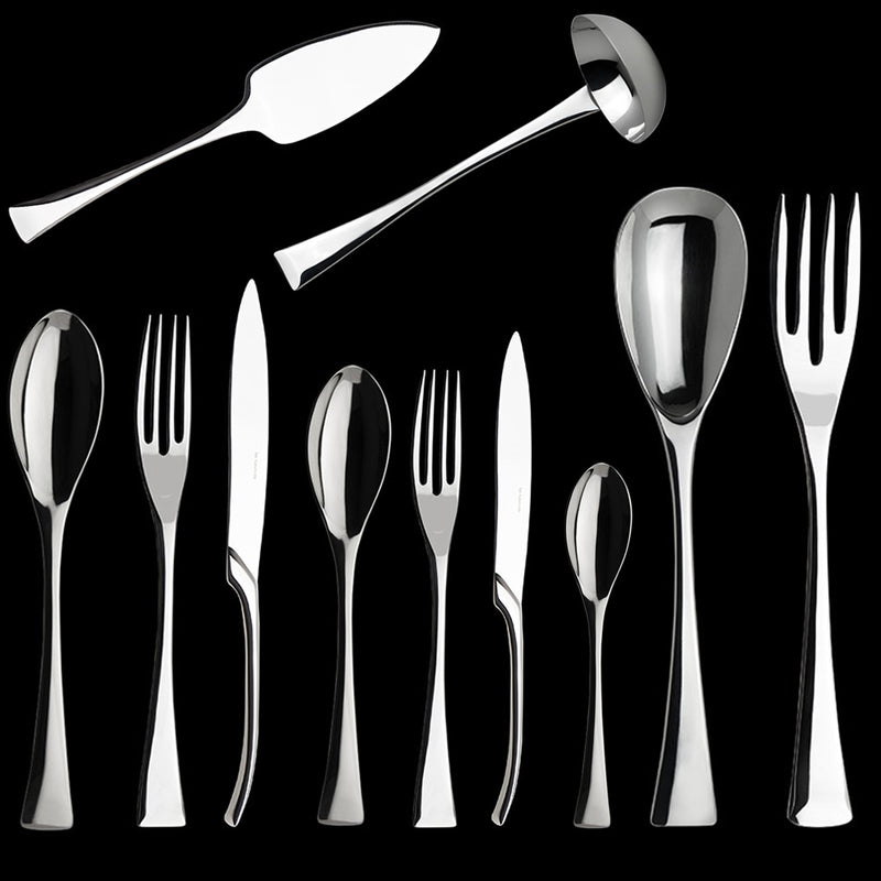 NEWWAVE Cutlery Set of 112 pieces - Stainless Steel Mirror