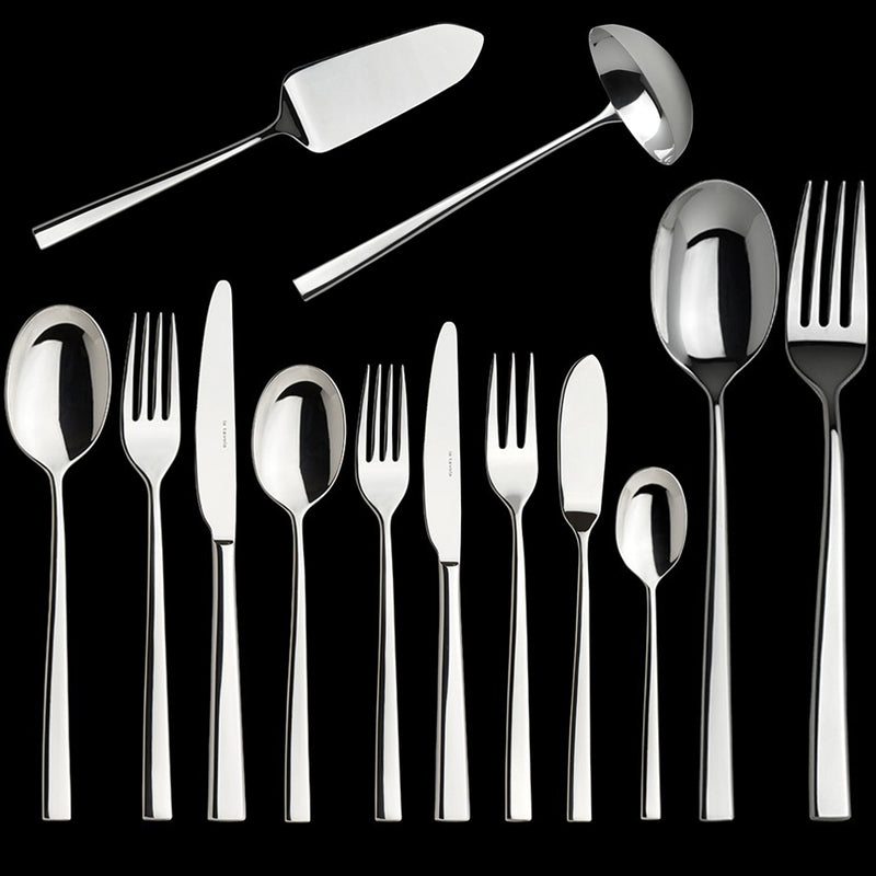 URBAN Cutlery Set of 100 pieces - Stainless Steel Mirror