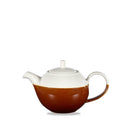 Monochrome Cinnamon Brown Beverage Pot 426ml