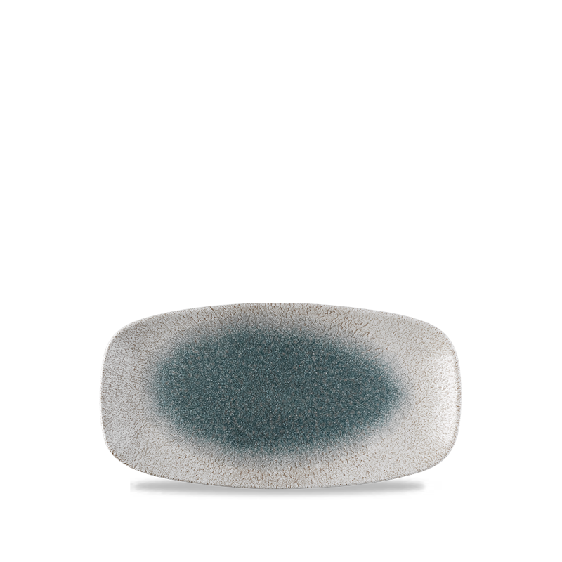 Studio Prints Raku Duo Agate-Topaz Chefs’ Oblong Plates No.3 298 x 153mm