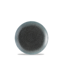 Studio Prints Raku Duo Topaz-Quartz Coupe Plates 217mm