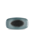 Studio Prints Raku Duo Topaz-Quartz Chefs’ Oblong Plates No.4 355 x 189mm