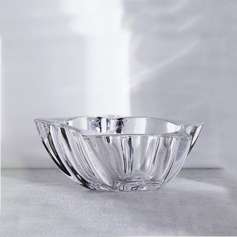 Centerpiece/Chocolate Bowl Turn 21cm - Clear Crystal