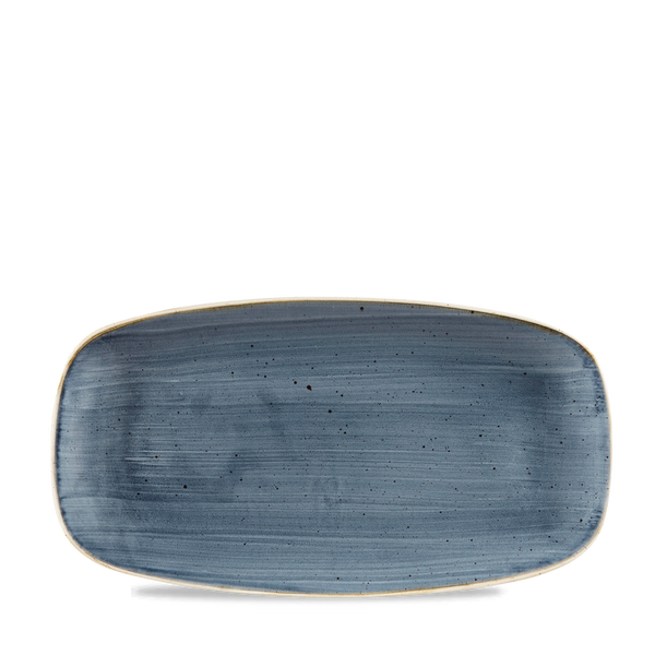 Stonecast Blueberry Chefs’ Oblong Plate 29.8 x 15.3 cm