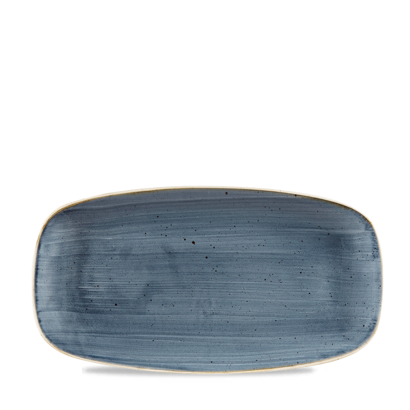 Stonecast Blueberry Chefs’ Oblong Plate – 29.8 x 15.3 cm