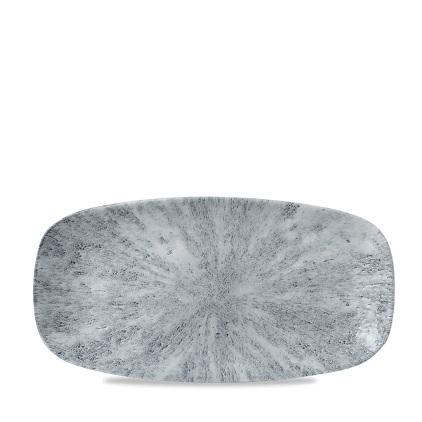 Studio Prints Stone Pearl Grey Chefs’ Oblong Plates 29.8 x 15.3 cm