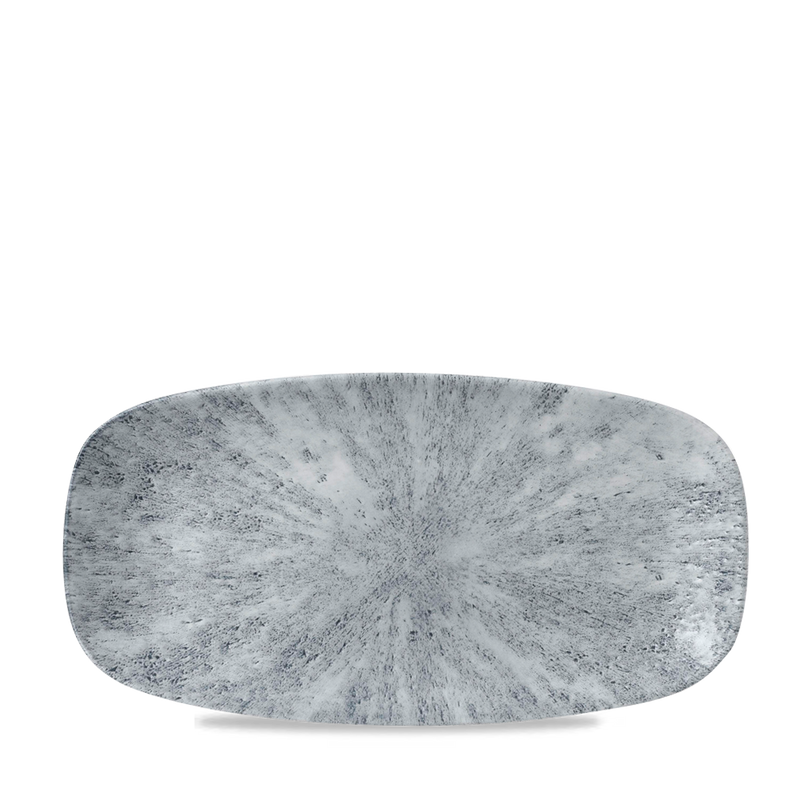 Studio Prints Stone Pearl Grey Chefs’ Oblong Plates 29.8 x 15.3 cm
