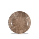 Studio Prints Stone Zircon Brown Coupe Plate 21.7cm