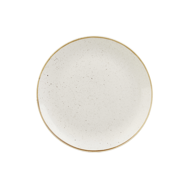 Stonecast Barley White Deep Coupe Plate 28.1 cm