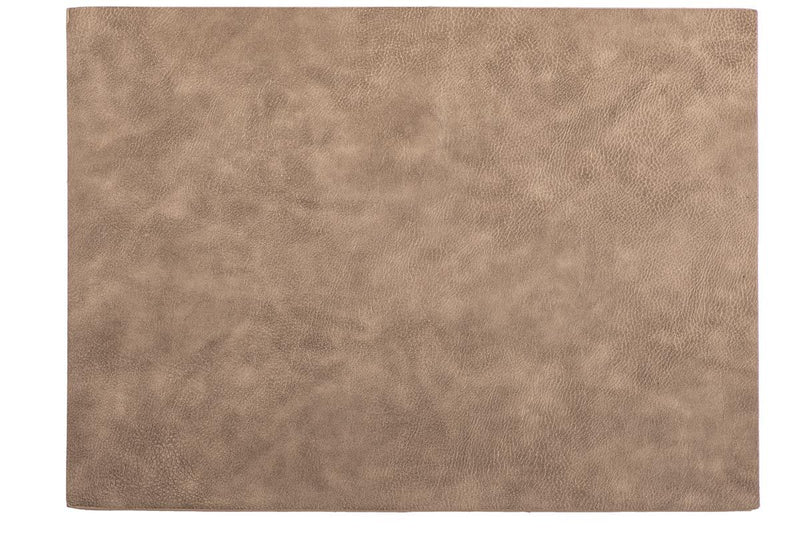 TROJA Placemat, Rectangular Vegan Leather, 33 x 45 cm