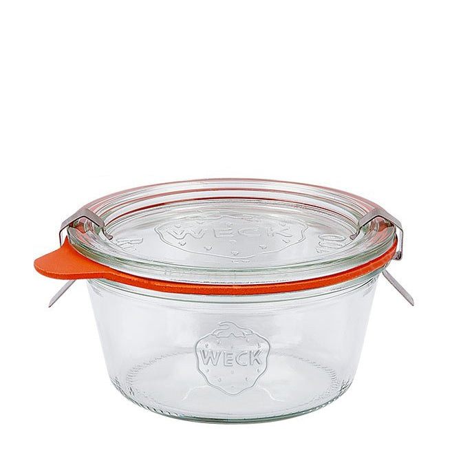 Weck Jar with Lid, clip and Rubber - 290ml