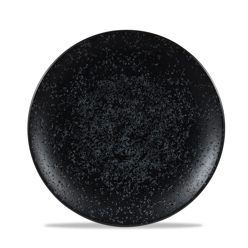 Menu Shades Caldera Ash Black Coupe Plates 20.5 cm