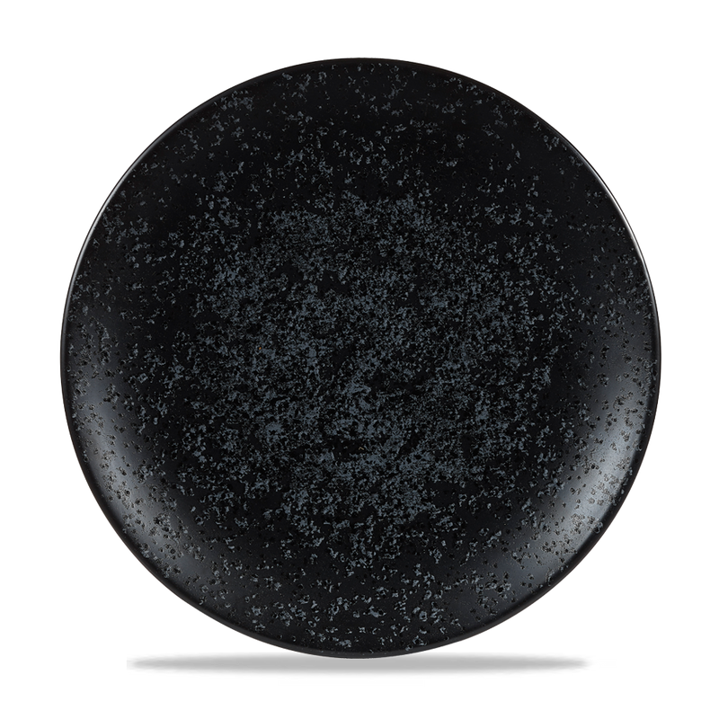 Menu Shades Caldera Ash Black Coupe Plates 27 cm
