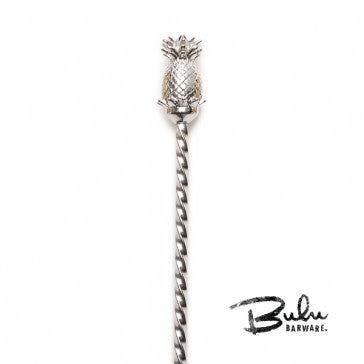 Cocktail Barspoon Pineapple Stainless Steel 33.5cm