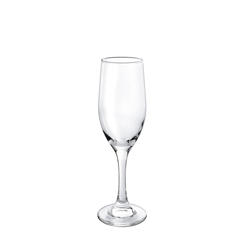 Champagne Flute Glass - Ducale - 170ml - Borgonovo Italy
