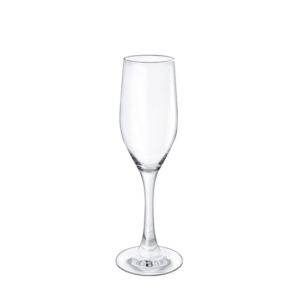 Champagne Flute Glass - Ducale - 170ml - Borgonovo Italy 