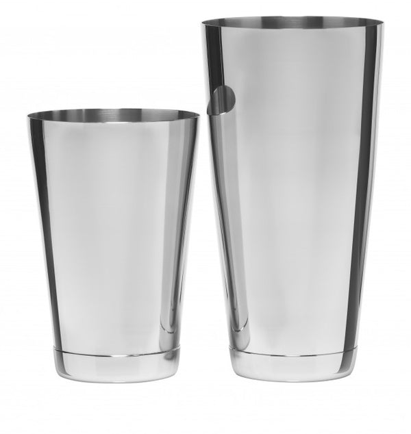 KORIKO Tin & Tin Shakers Set of 2 - Bartender / Bar Tools - Cocktails - Stainless Steel  - USA  