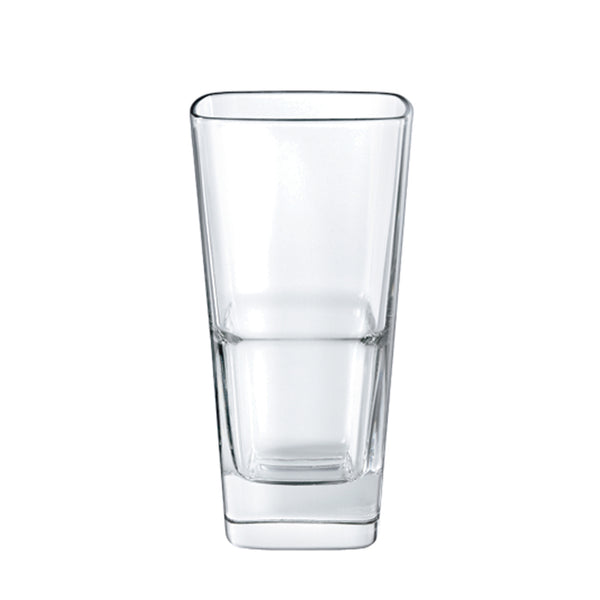 Palladio Water/Whisky/Juice Long Glass - Stackable - 420ml - Borgonovo Italy 